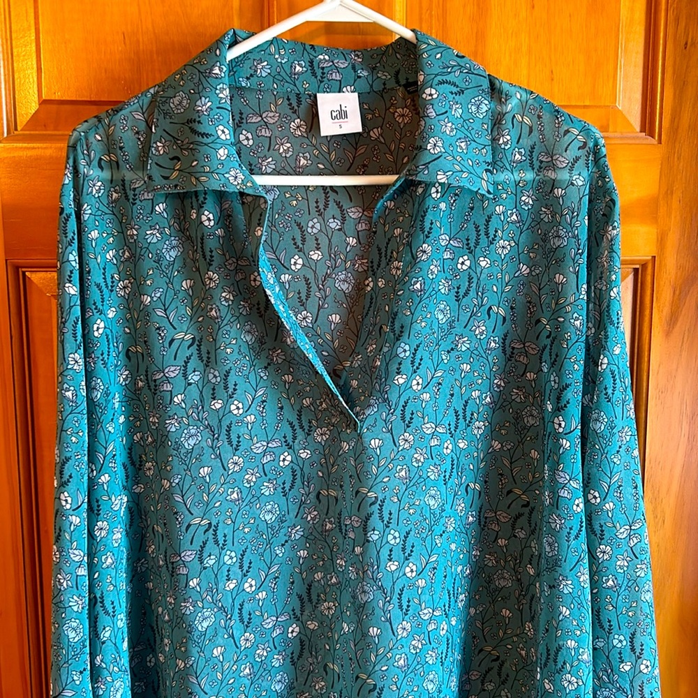 CAbi Chase Field Blouse Stye #3761